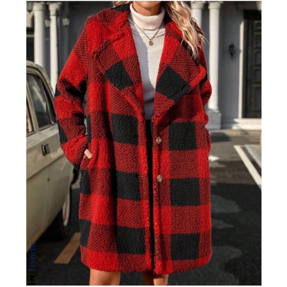 Plaid coat collection - Picture 2 of 3
